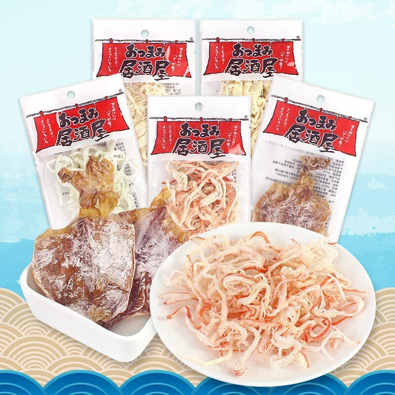 Spicy Ink Squid Snack Seafood Jerky Izakaya Instant Grilled Squid Shreds Secondary image