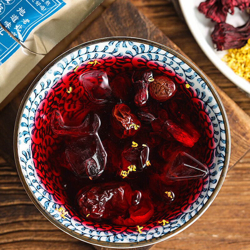 Old Beijing Plum Soup Kit: DIY Summer Drink, Dried Fruits, Herbal Blend Secondary image