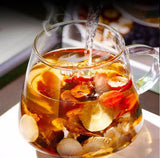 Ginseng Du Zhong Herbal Tea for Men Energy Boost Xiong Flower Hero Nine Treasure