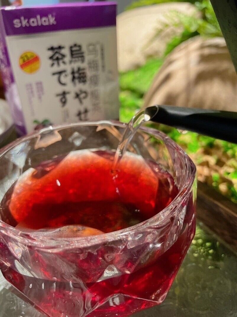 Plum Slimming Tea - Hawthorn, Mulberry, Plum, 5g x 21 Bags, Herbal Wellness