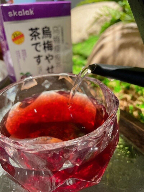 Plum Slimming Tea - Hawthorn, Mulberry, Plum, 5g x 21 Bags, Herbal Wellness