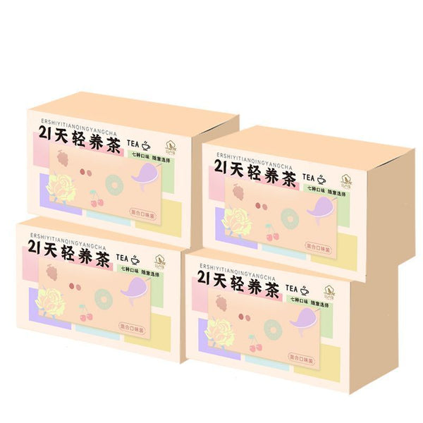 21 Days Light Nourishing Tea Mulberry Black Goji Berry Rose Tea