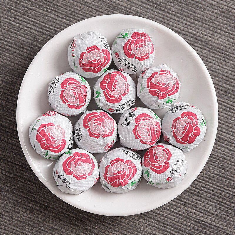 Yunnan Puerh Tea Golden Rose Tuo Tea Puerh Ripe Tea 500g Bulk Secondary image