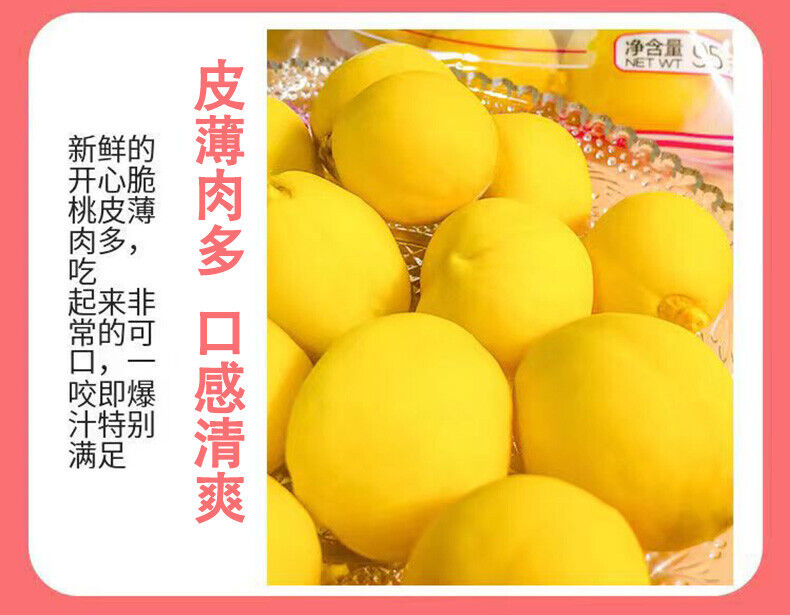 Classic Childhood Snack Fruit Treat Crispy Sweet & Sour Peach Slices 95g/bag
