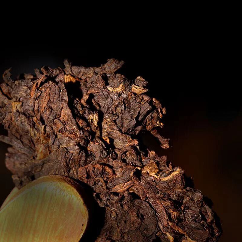 Brick Black Tea 250g Yunnan Puerh Ripe Tea Bulang Mountain Old Cooked Pu-erh Tea