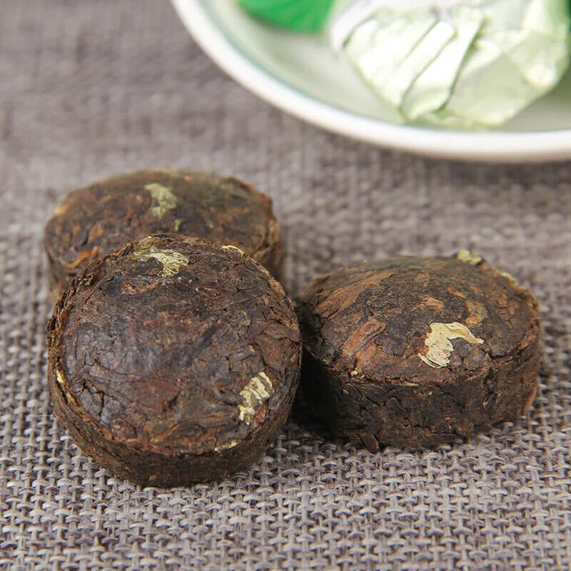 Yunnan Lotus Leaf Pu'er Ripe Tea Scented Tea Xiaotuo Tea Herbal Tea 500g