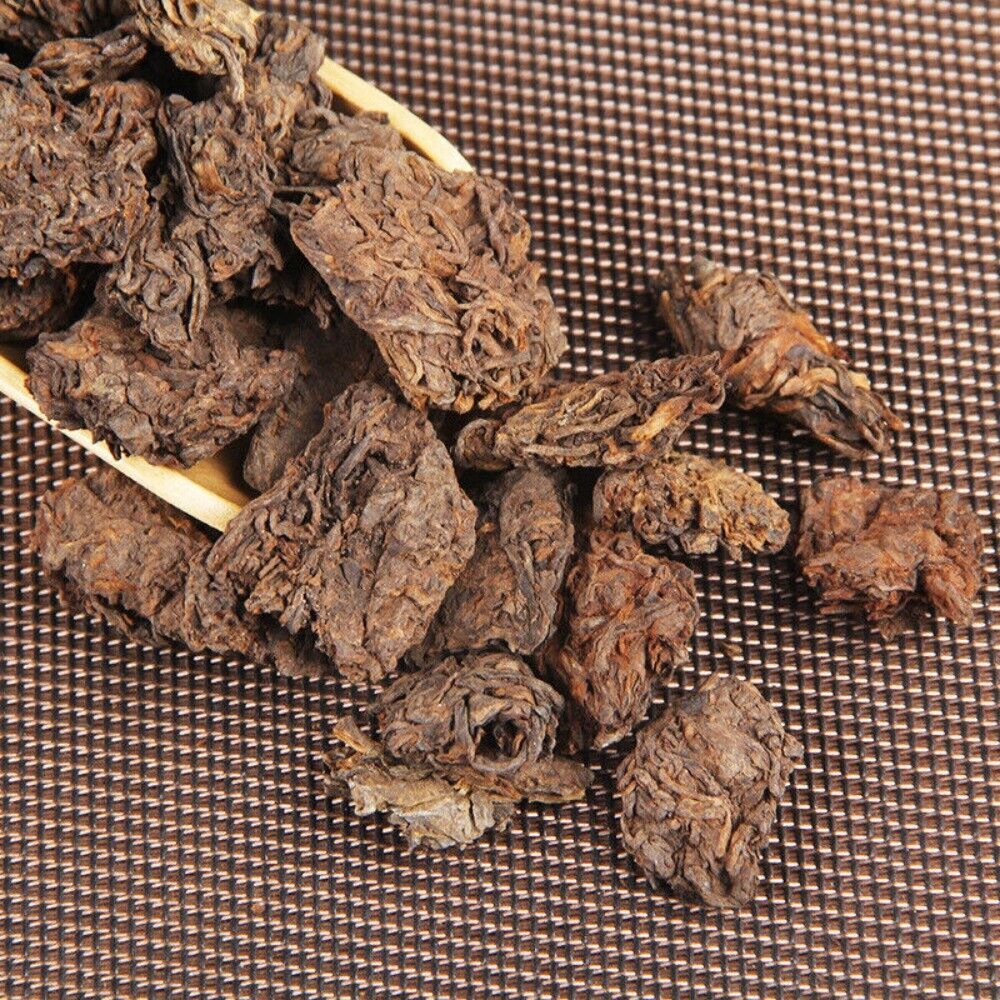 Supreme Aged Golden Buds Lao Cha Tou Pu'er Pu-erh Loose Tea Puer Ripe Shu 250g Main image