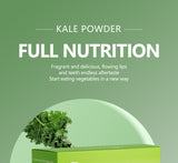 Kale Powder Green Juice Mix Natural Vegetable Drink Detox Wellness Supplement