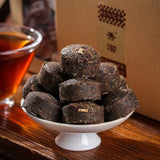 50g of China's top ripe Pu'er mini ultra-thin Tuo tea, experience luxury