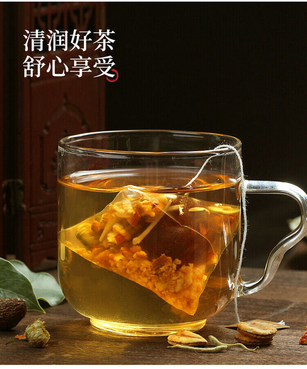 Fatty Sea Chrysanthemum Tea Honeysuckle Luo Han Guo Tea Healthy Tea 50 packs