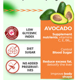 Pure Avocado Beauty Milk Green Juice Powder Instant Solid Drink 10 g*10 bags