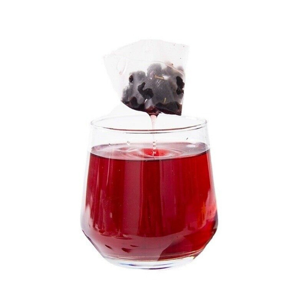 Women's Herbal Tea Blueberry Mulberry Black Goji Blend Cold Brew Bags Natural