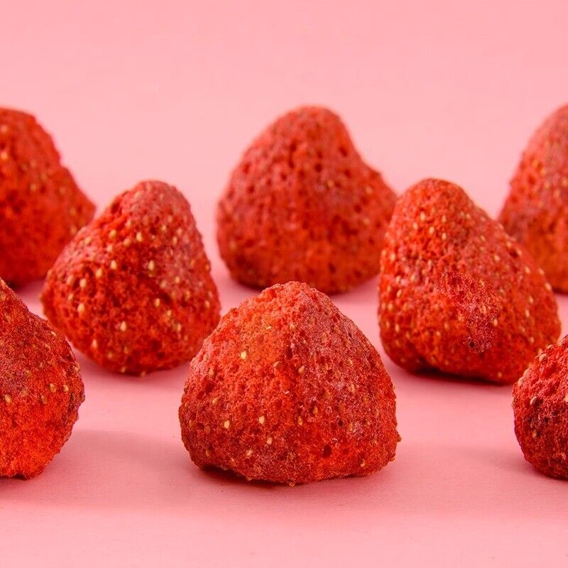 Crisp Snacks Strawberry Crisp Low Calorie Freeze-dried Strawberry Fruit Secondary image