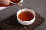250g Yunnan Pu'er Tea Menghai Mature Tea Yugong Golden Brick Aroma Mature Tea