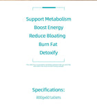 Skinny Femme Detox Pill 28 Day Flat Tummy Weight Loss Tablet 60 Tablets