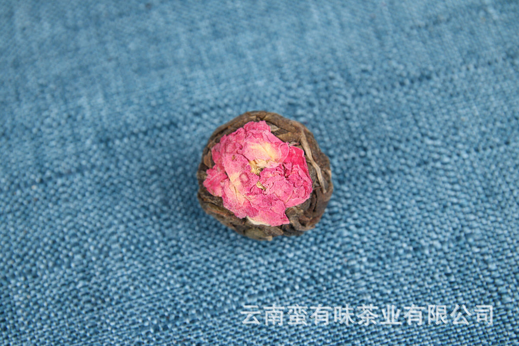 500gYunnan Puerh Tea,Handmade Raw Tea Dragon Balls Flower Tea Balls Dragon Balls