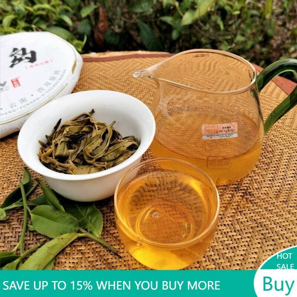 Icelandic Bingdao Ancient Tree Pu-erh Tea High Quality Cha Pu'er Tea Cake 357g