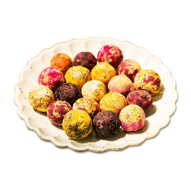 Rose Chrysanthemum Handmade Dragon Ball Flower Tea Yunnan Pu'er Jasmine Tea Main image