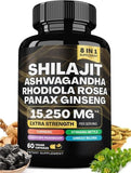 Energy & Vitality Boost 60 Capsules Pure Shilajt Capsules Natural