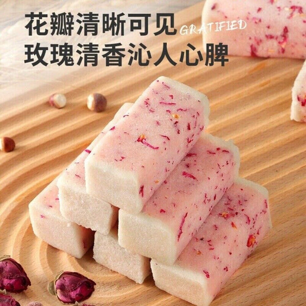 Artisan Rose Euryale Seed Cake Sugar Free Healthy Morning Energy Snack