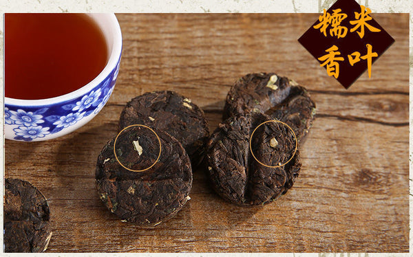 Yunnan Nuoxiang Pu'er Tea Small Tuocha Cake Ripe Tea Grain Packed Black Tea 250g
