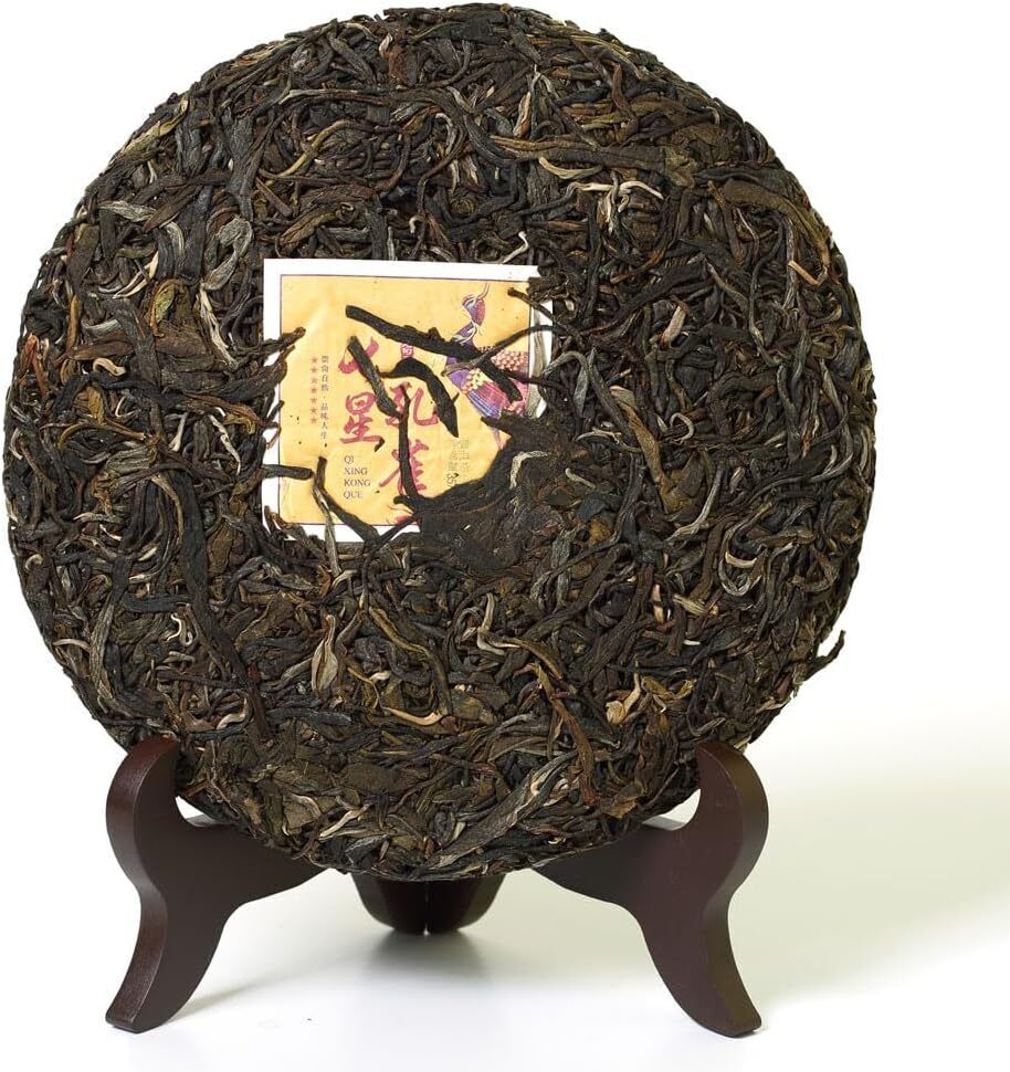 Puerh Tea Raw Puerh Tea Cake 357g Year Golden Phoenix Spring Tea Pu erh Tea Secondary image