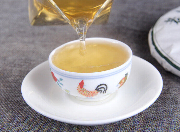 Yunnan Old Tree Banzhang Pu'er Tea Raw Tea ChenXiang Qi Zi Raw Pu'er Tea 12.6oz