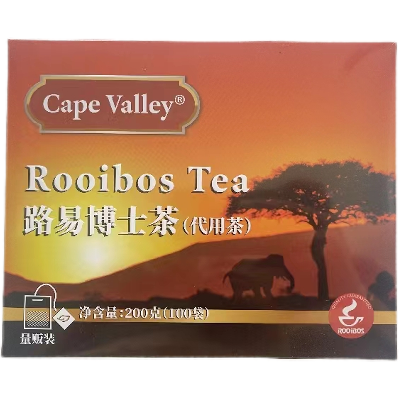 Goldfinch Tea SouthAfrica Rooibos Tea R2 Volume Pack Individual Bags Thread Leaf