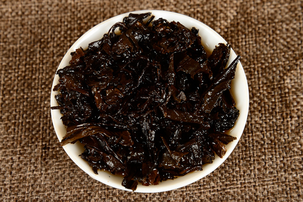357g Yunnan Pu'er Tea Old Banzhang Glutinous Fragrance Seven Seed Cake Ripe Tea