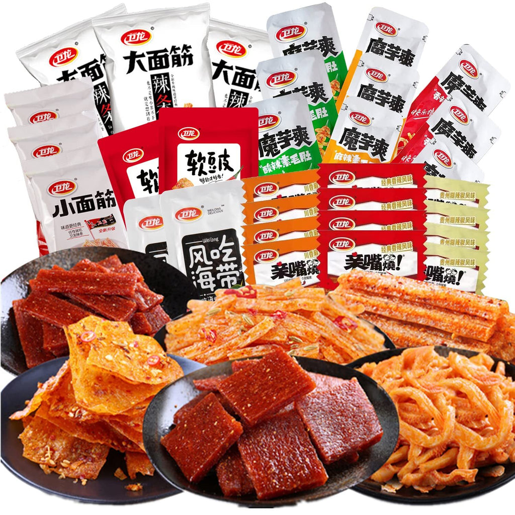 La Tiao Spicy Strip, Spice Up Your Snack Game with Authentic Chinese Flavors