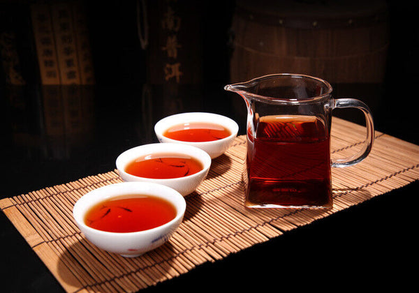 Yunnan Puer Tea Deep Mount Wild Charm Mellow & Sweet Ripe Pu'er Tea 100g
