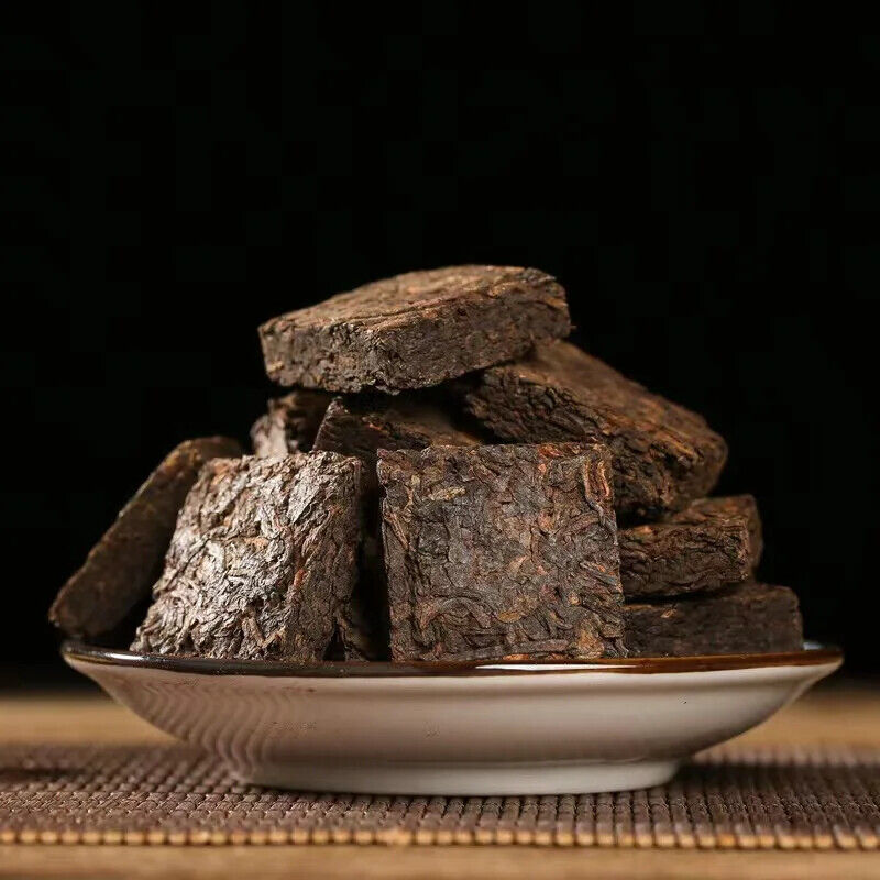 Mini Tuocha Original High Fragrance Aged Pu'er Ripe Tea Small Gold Brick 500g