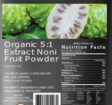 1.1 lb Organic Noni Fruit Powder 5:1 Extract Pure 17.6 oz Free Shipping
