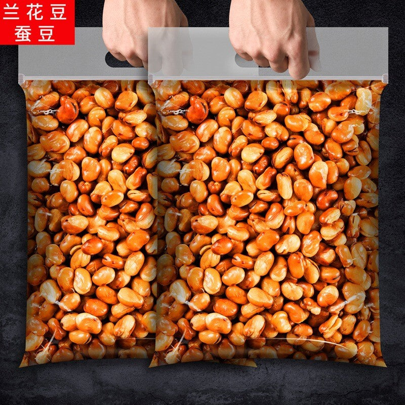 Spiced Orchid Beans Broad Beans Beef Flavor 500g Crispy Beans Snacks 500g Main image