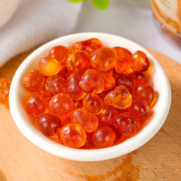 Peach Gelatin 150g Large Grain with Bird's Nest Soapnut Rice