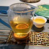 357g Lao Banzhang Puerh Raw Tea Yunnan Ancient Tree Puerh Seven Seed Cake Tea