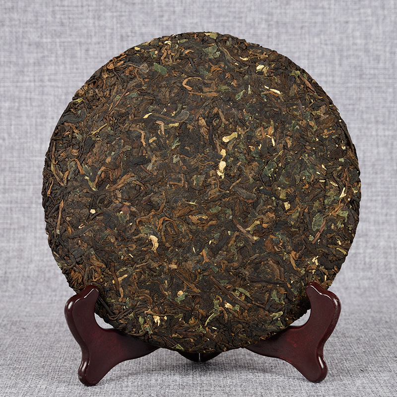 357g Yunnan Pu-erh Ripe Tea Cake Gnocchi Seven Cakes Ripe Tea Cake Pu-erh Cake Secondary image