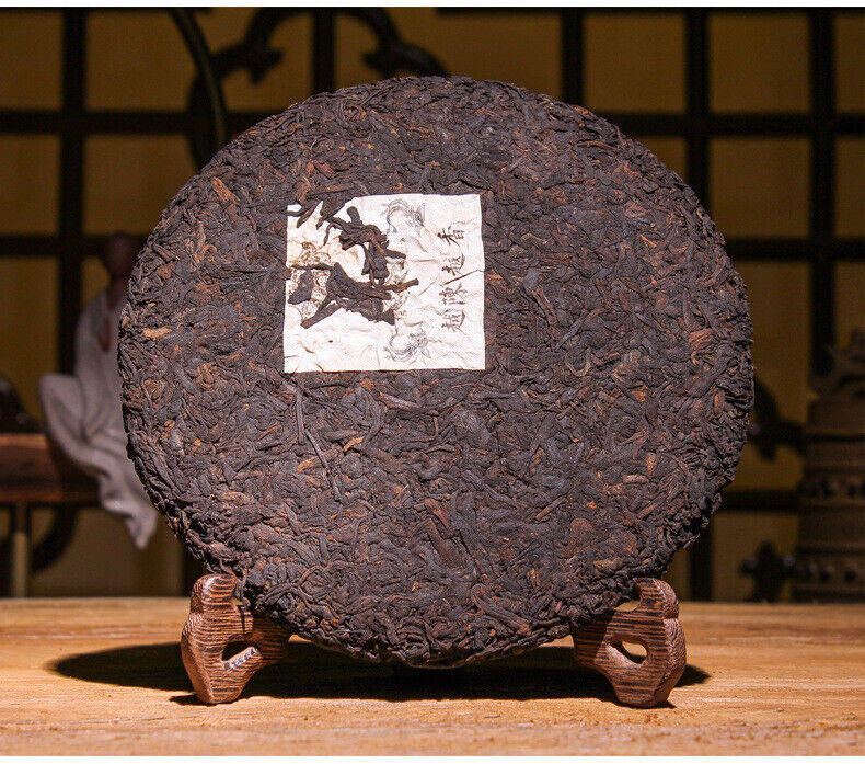 Yunnan Pu'er Tea Ripe Tea The More Ages Better Smells Pu'er Ripe Tea Cake 357g