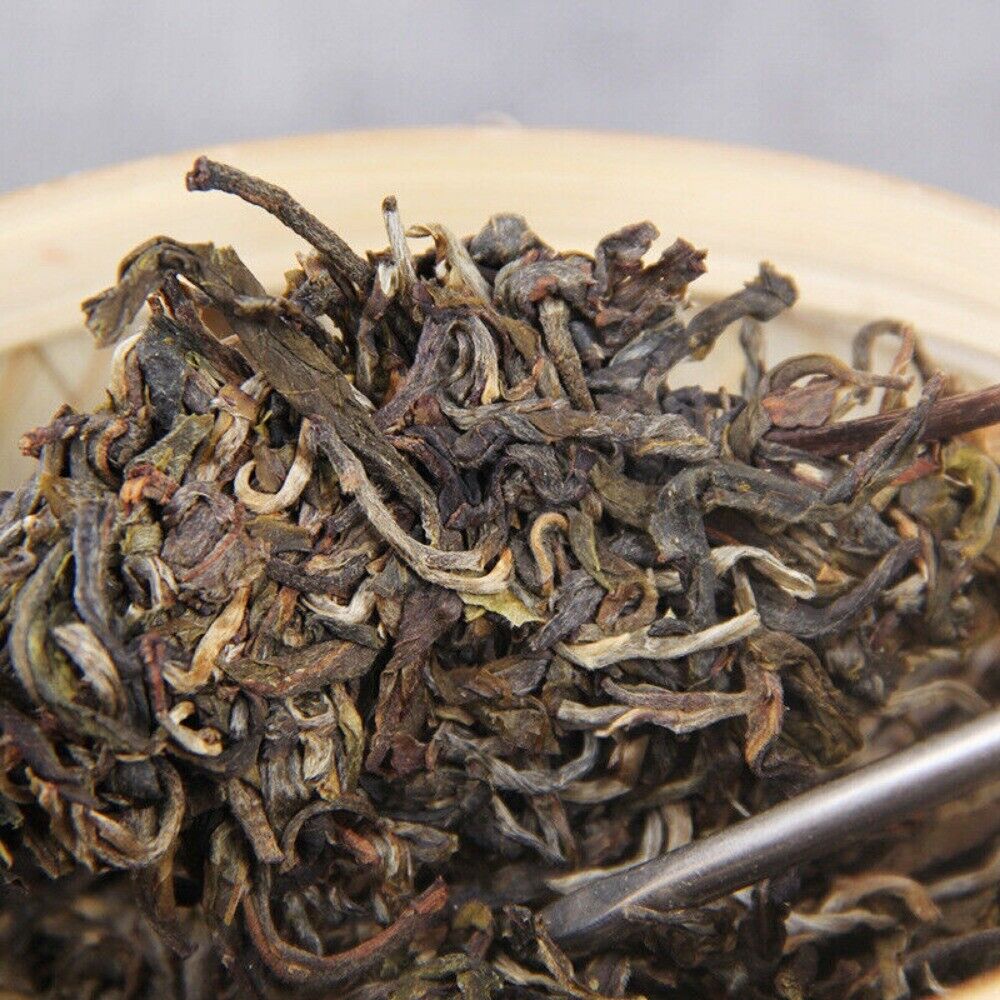 Ancient Tree Puerh Tea Cake 500g Bamboo Packed Green Sheng Gift