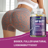 Private Label Hip Butt Enhancing Gummies Rose Hips Fruit 60 Vegan Gummies