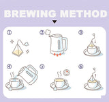 Goddess Beauty Drink Summer Fruity Sweet Tea Mulberry Rose Hibiscus Tea