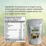 250g Gerstengraspulver 100% rein & biologisch natürliches Gras Gewichtsverlust