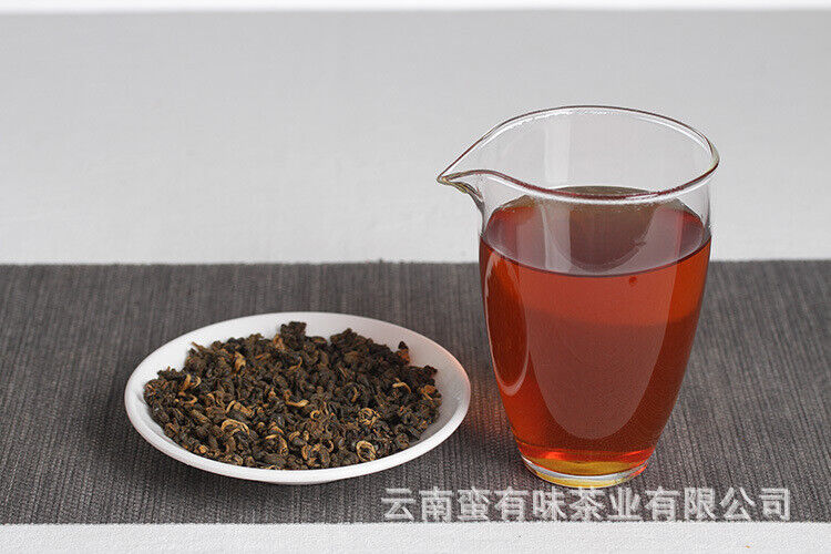 350g/can Fengqing Flower and fruit aroma golden snail Dian Hong tea (two leaves)