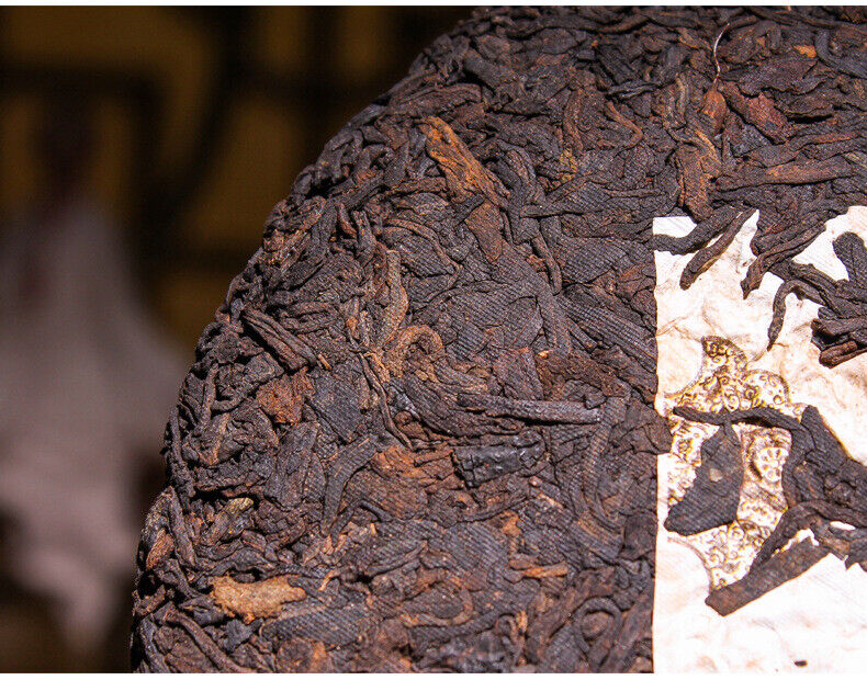 Yunnan Pu'er Tea Ripe Tea The More Ages Better Smells Pu'er Ripe Tea Cake 357g