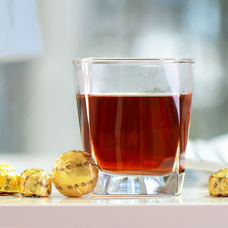 Yunnan Pu'er Ripe Tea Glutinous Rice Fragrant Tuo Small Tuo Tea 15pcs 75g Secondary image