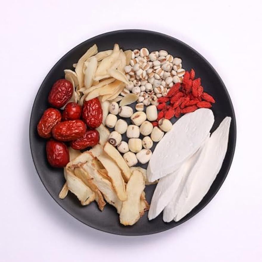 广式清补凉湯料包 90g 3.2ozCantonese Soup-Coix seed-Job's tears&yam&lily&lotus seed Secondary image