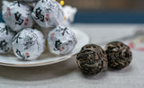 500g 8g/pc Icelandic Dragon Pearl Pu-erh Raw Tea Handmade Dragon Pearl Tuocha