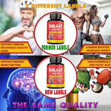 SHILAJIT 6550mg COMPLEX Healthy Aging Memory Brain Function Immune System 150C