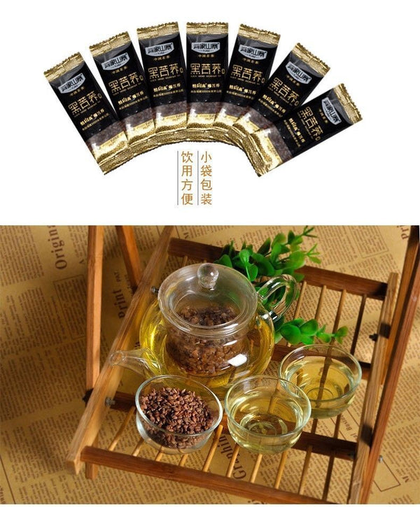 Schwarzer Buchweizen Tee 1kg Bio Schwarz Tartary Buchweizen Plantule Voller Tee