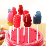 Korean Snack Lotte Lotte Ice Cream Cartoon Lollipop Candy 60pcs 660g